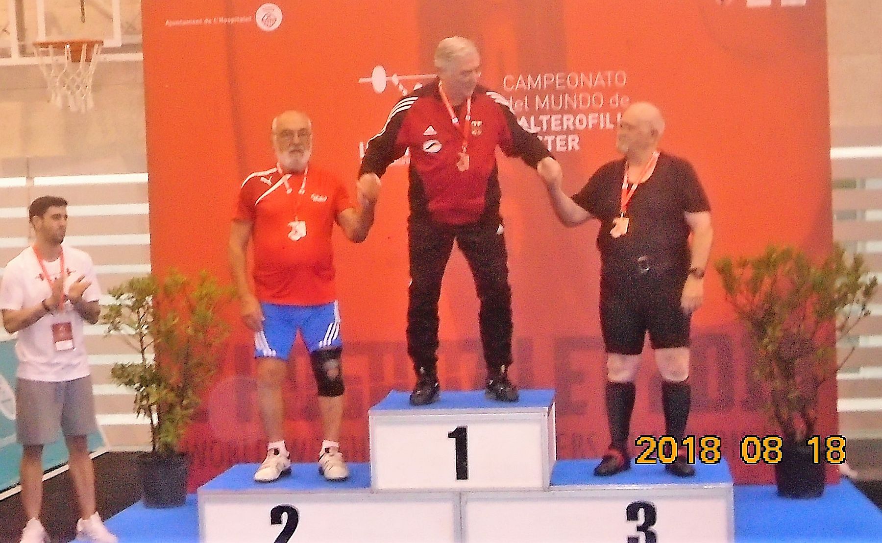 Bakos Károly bronzérmes lett a barcelonai Masters Súlyemelő Világbajnokságon